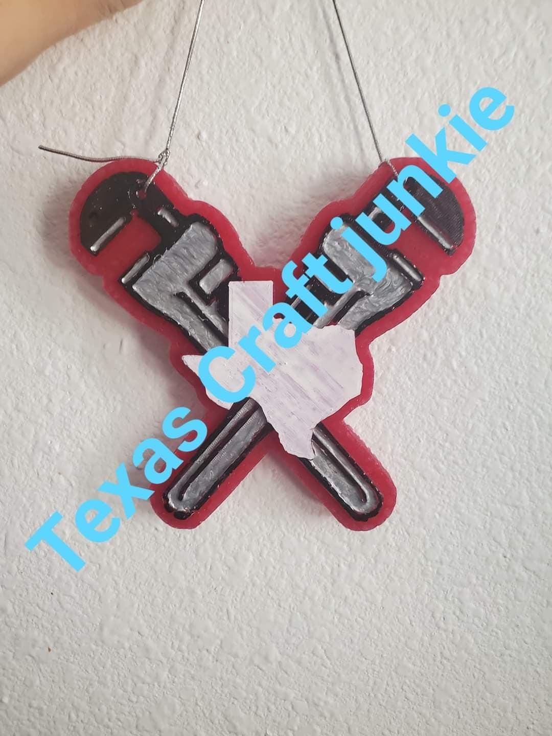 TX Pipe wrench freshie Texas Craft Junkie